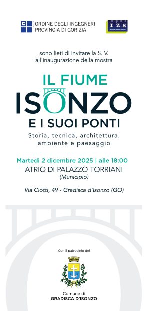 Inaugurazione mostra a Gradisca martedì 2 dicembre ore 18.00